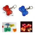 LED Clip-On Flashing Emergency Warning Light With Lobster Clasps-Bone